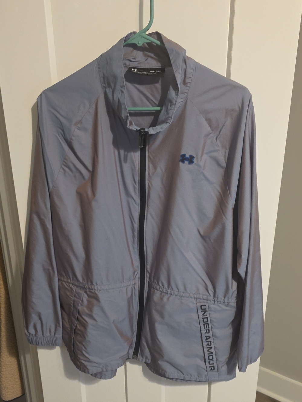 Under Armour Women's Light Purple Full-Zip Training Jacket Size medium